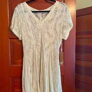 Off White Lace Dress